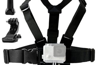 TEKCAM Adjustable Chest Harness Mount with J Hook Mount for AKASO/Apeman/Pictek/DBPOWER / WIMIUS/Lightdow/Cymas Action Sports Outdoor cameras accessories
