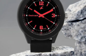 Fastrack 38003PP05 Fastrack Tees Black Dial Black Silicone Strap Unisex Analog Watch  – For Men & Women