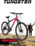 TUNGSTEN URBAN MOUNT 21 SPEED|geared|FRONT SUSPENSION|DUAL DISC 27.5 T (inch) Mountain Cycle(21 Gear, Multicolor, Only Front Suspension)