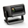 Boat CineHead E1 Smart Projector with Built-in Netflix & Prime Video, 150 ANSI Lumens, Native 720p with 1080p & 4K Support, Vertical Keystone, 3W Speaker, Adjustable Stand (Carbon Black)