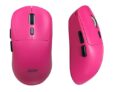 Acer PopGo Wireless Gaming Mouse | 2.4G+BT5.4 Dual Mode | 500mAh Rechargeable Battery | Adjustable DPI Upto 6400 | Silent | 6 Buttons+Scroll Wheel | 10m Range | Windows, Mac Compatible – Rose Red