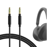 GEEKRIA Audio Cable Compatible with Sony WH-1000XM6/1000XM5/1000XM4, XB920N/XB910N, CH720N, ULT Wear Headphones Cable, 1/8″ (3.5mm) to 3.5mm Replacement Stereo Cord (4 ft/1.2 m)