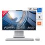 Lenovo IdeaCentre AIO Intel Core i7-13620H 24″ FHD (24GB RAM/1TB SSD/Win11/Microsoft 365 Basic + Office Home 2024/Wireless Charging/Wireless EOS Keyboard & Mouse,Grey), F0HN00VBIN All-in-One Desktop
