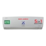 Lloyd 1.5 Ton 3 Star Inverter Split AC (5 in 1 Convertible, Cools Even at 52°C, Turbo Cool, Anti Corrosion Coating, 100% Copper, White, GLS18I3FWAGC)