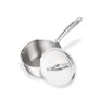 Fackelmann 1.5 Liter Sauce Pan, Tea Pan, Triply | German Quality | Energy-Efficient | Non-Toxic | Versatile Sauce Pan with Lid | Hassle-Free Maintenance | Premium Durability | MagniTech Induction