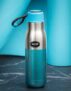 Cello Alexia Insulated Flask | Hot and Cold Stainless Steel Water Bottle | Double Walled Carry Flask for Travel, Home, Office, School | 600 ml, Blue