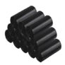 Innovista Polyethylene Premium Garbage Bags 180 Pcs – Medium Size 19 x 21 Inches|Leakproof|Odour Free|Strong Garbage Bags Medium Size – Pack of 6|30 Pieces Each, Black