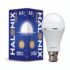 Wipro Garnet 9W LED Bulb for Home & Office |Cool Day White (6500K) | B22 Base|220 degree Light coverage |4Kv Surge Protection |400V High Voltage Protection |Energy Efficient | Pack of 3