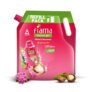Fiama Body Wash Shower Gel Patchouli & Macadamia, 1.4L Bodywash Refill Value Pouch for Women & Men with Skin Conditioners for Soft, Glowing Skin, Suitable for All Skin Types