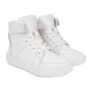 Shoetopia Girls JM-31 White Sneaker – 7 UK (Girls-JM-31-White)