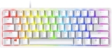 Razer Huntsman Mini – Mercury Edition – 60% Optical Gaming Keyboard (Clicky Purple Switch) – FRML Packaging