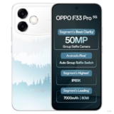 Oppo F33 Pro 5G Smartphone (8GB RAM, 128GB Storage, Misty Forest) |50MP Ultrawide Selfie Camera|7000 mAh Long Battery Life | 80W Fast Charging-with No Cost EMI/Bank Offers