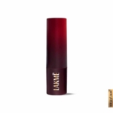 Lakme Forever Matte Lipstick, Waterproof, Non Drying, Creamy Matte Bullet Lipstick Made With French Rose Oil Extracts, Plum Obsession, 4.5g