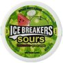 Icebreaker Sours Watermelon, Green Apple Sugar Free with Flavor Crystals, 1.5 Oz 42 G