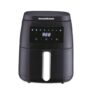 Morphy Richards Digital Air Fryer For Home|1500W With Digital Control|Dual Fan Technology|Adjustable Time & Temperature Control|Voltage Fluctuation Protection|2-Yr Warranty By Brand|Black, 5 liter