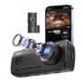Qubo Dashcam Pro 4K [2026 Edition] | True 4K-Sony STARVIS IMX415 Sensor | Dual Channel | ADAS| NightPulse Vision| Ultra-Wide 8MP UHD+ Front, 2MP FHD Rear | 2.8″ LCD|Built-in GPS, Wi-Fi | 1 TB Storage