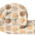 HOMEKART 220 GSM Reversible Microfiber AC Comforter/Duvets for Mild Winter | All Season King Size 3 Layered Quilted Blanket for Single Bed (150 cm x 225 cm, Floral, Beige & Brown)