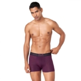 Macroman M-Series MW Signature Collection by Rohit Bal Premium Modal, Spandex Mens Trunks Potent Purple Large MMS8522