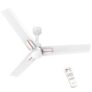 Polycab Wizzy Neo 1200mm 5-Star BLDC, Remote Ceiling fan for Living Room| 55% Energy Saving, 100% Copper, High Air Delivery, 6 Speed Setting, Free Installation | 4-yr Warranty【White Rosegold】