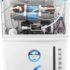 Jainav Enterprise Magnetic LED Cabinet Light with Rechargeable 2000 mAh Battery – Touch Control Dimmable Under Cabinet Lighting for Wardrobe, Study Table, Kitchen Shelves, Closet and Wall Mount Use
