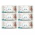 Santoor PureGlo Glycerine Soap with Almond Oil and Glycerine, 125g (Pack of 6) for Nourished Glowing Skin
