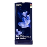 Godrej 190 L 5 Star 5 Years Comprehensive Warranty Turbo Cooling Technology | Toughened Glass Shelves | Base Drawer | Single Door Refrigerator (2026 Model, RD 195EN TDI MN BL, Marine Blue)