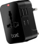 boAt 10 W Quick Charge 3 A Multi-pin Wall Charger for Mobile(Carbon Black)