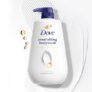 DOVE Nourishing Bodywash, 825ml, for Soft and Smooth Skin, with Triple Hydration Serum & Glycerine, Dermatologically Tested, Paraben-Free, Sulphate-Free