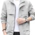 Dollar Men’s Polyester Colourblock Windcheater Jacket With Side Pockets, Maroon-Black – XX-Large