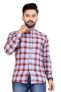 More & More Men’s Checkered Regular Fit Checks Shirt D3_Design 3