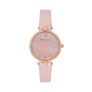 French Connection Analog Pink Dial Women’s Leather Watch-Fc27P