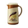 Milton Viva Tuff 1000 Insulated Jug, 1 Litre, Tan | Food Grade | Easy Grip | Hot & Cold | Leak Proof | Odour Proof | Light Weight