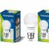 Crompton Dyna Ray 5W Round B22 LED Cool Day Light Pack of 6