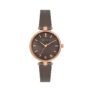 French Connection Leather Analog Grey Dial Women’s Watch-Fc27E