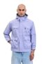 SNITCH Men Casual Jacket | Relaxed Fit High Neck Full Sleeve Solid Pattern | 100% Polyester, Zippered Closure, Machine Washable, Durable & Comfortable |Light Lavender, XXL