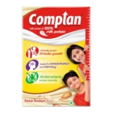 Complan Nutrition Drink Powder for Children, Kesar Badam Flavour, 500 g Carton | Nutrition drink for kids with protein & 34 vital nutrients with free Shaker