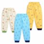 LuvLap Baby Boys & Baby Girls Pack Of 3 Pyjama 100% Cotton, M (3 to 6 Months)
