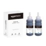 amazon basics T664 Refill Ink Bottle (Dual Pack) | Compatible with Epson L130/L360/L380/L361/L565/L210/L220/L310/L350/L355/L365/L385/L405/L455/L485 | Leak-Proof (70ml, Cyan)