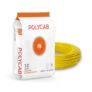 Polycab LF FR 180M coil | 6 SQ MM | Flame Retardant technology | Lead free insulation | 99.97% high purity copper | Rodent protection | RoHS & REACH complaint (Yellow)