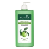 Biotique Green Apple Shine & Gloss Shampoo & Conditioner| Promotes Healthy, Shiny and Glossy Hair | Nourishes Scalp | Makes Hair Soft & Smooth |100% Botanical Extracts| All Skin Types | 650ml