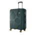 Aristocrat Liberty Set of 3 (Cabin+Medium+Large) Polypropylene Hard Spinner Trolley Bag, 58+68+78Cm|Combination Lock|8 Wheels|3 Years International Warranty|Jet Black