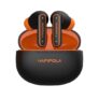 HAPIPOLA (ANC) Killer Pro True Wireless Stereo Earbuds, Active Noise Cancellation, 40+ Hours Playtime, Touch Controls, 10mm Drivers, Bluetooth 5.3, Type-C, Sweat Proof (Black)