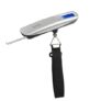 Lifelong Small Weight Machine for Home, Flights, Gas Cylinder, Shop, Travel | Portable Electric Digital Mini Hanging Weighing Scale|Weighing Machine for Luggage 50kg with LCD Display & Measuring Tape