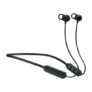 Skullcandy Jib Plus in-Ear Bluetooth Wireless Earbuds with 6 Hours Battery Life, Sound Isolation, Microphone, Volume & Track Control, Splash Resistant – Black