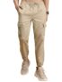 Highlander Men’s Low Rise Regular Pants (PHTR000014_Khaki_L)