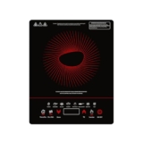 Pigeon By Stovekraft ABS Plastic Acer Plus Induction Cooktop 1800 Watts With Feather Touch Control – Black