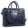 Probus Opulent Vegan Crocodile Leather Bag : Ethical Elegance Redefined for MacBook, Laptop, Notebook Messenger Bag Sleeve Case Cover Organizer Handbag – Blue
