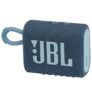 JBL Go 3, Wireless Ultra Portable Bluetooth Speaker, Pro Sound, Vibrant Colors with Rugged Fabric Design, Waterproof, Type C (Without Mic, Blue)