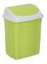 ARISTO Small Plastic Swing Dustbin,16 Ltr (Green)