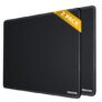 Sounce Mouse Pad (Pack of 2) 230 x 190 x 2mm, Durable & Smooth Surface, Non-Slip Rubber Base, Waterproof Design, Ideal for Laptop, PC, Laser & Optical Mice (Black)